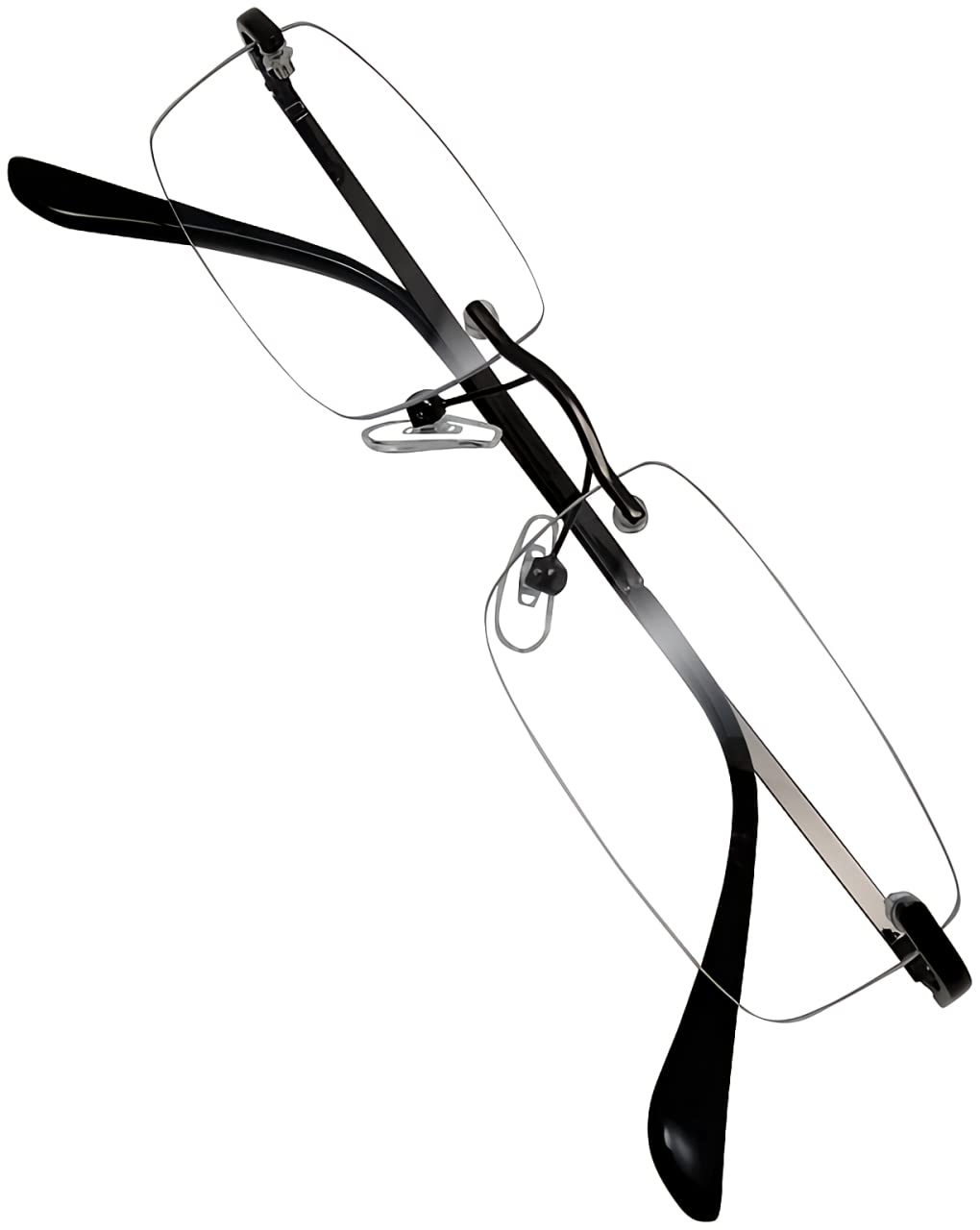 

Fashion Glasses Sunglasses for Men and UV Protection for a Change of Clear Glasses Case [ZIG s] Women, Rimless, Stylish, (UV400), Look, Casual,