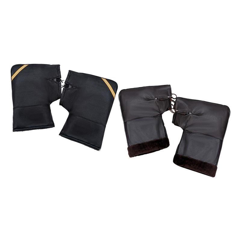 Motorcycle Handlebar Gloves Winter Warmer Thermal Cover Mitts for Bike