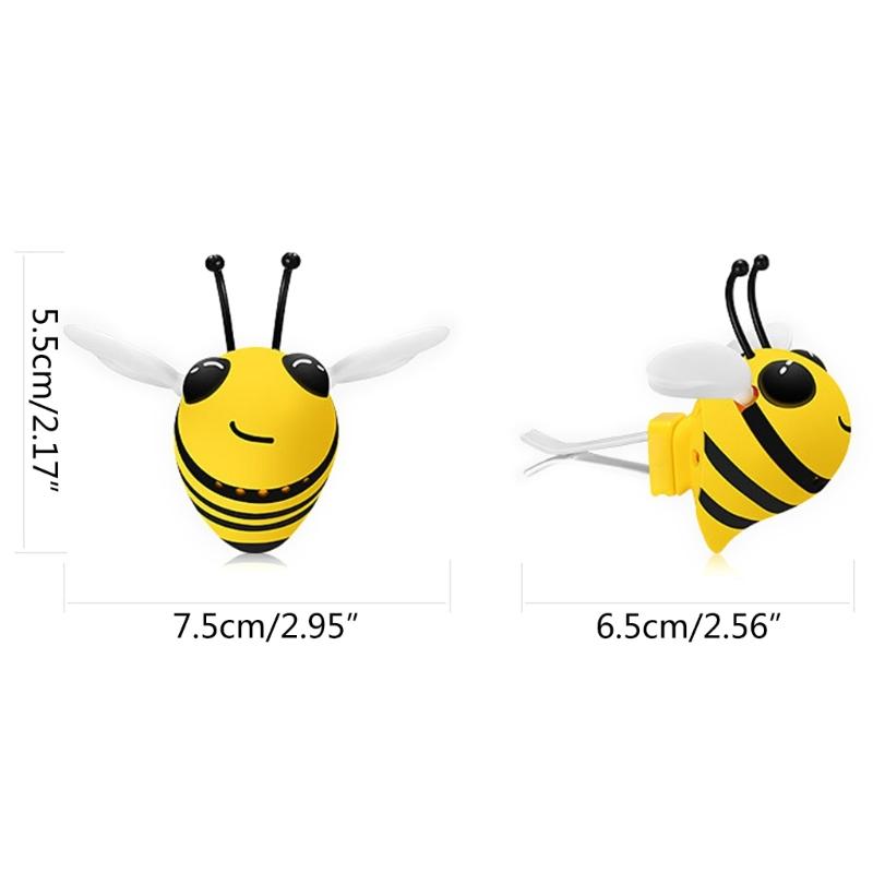 Auto Lüftungsschlitz Clip Anhänger, Bienen Auto Diffusor Lüftungsschlitz Clip, Öl Diffusor Lüftungsschlitz Clip, Auto Lufterfrischer für Frauen Autostyling