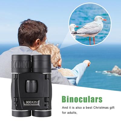 900x25 Binoculars Professional HD Powerful Remote Portable FMC BAK4 Optics Ideal for Hiking, Hunting, Outdoor Camping
