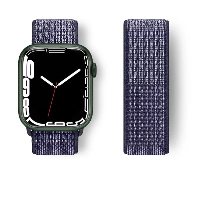 Nylon loop Strap For Watch Band Ultra-2 49mm 44mm 40mm 45mm 41mm Sport pride Bracelet iwatch bands Series 9 8 se 7 6 5 4 3