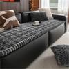 Winter Flannel Sofa Cushion Thickened Non-Slip Seat Pad Minimalist Modern Style Sofa Cover & Throw Living Room Sofa Types