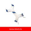 Laboratory Iron Stand Set with Plastic & Metal Butterfly Clip, Square Base, Flask Clamp for Junior High School Chemistry