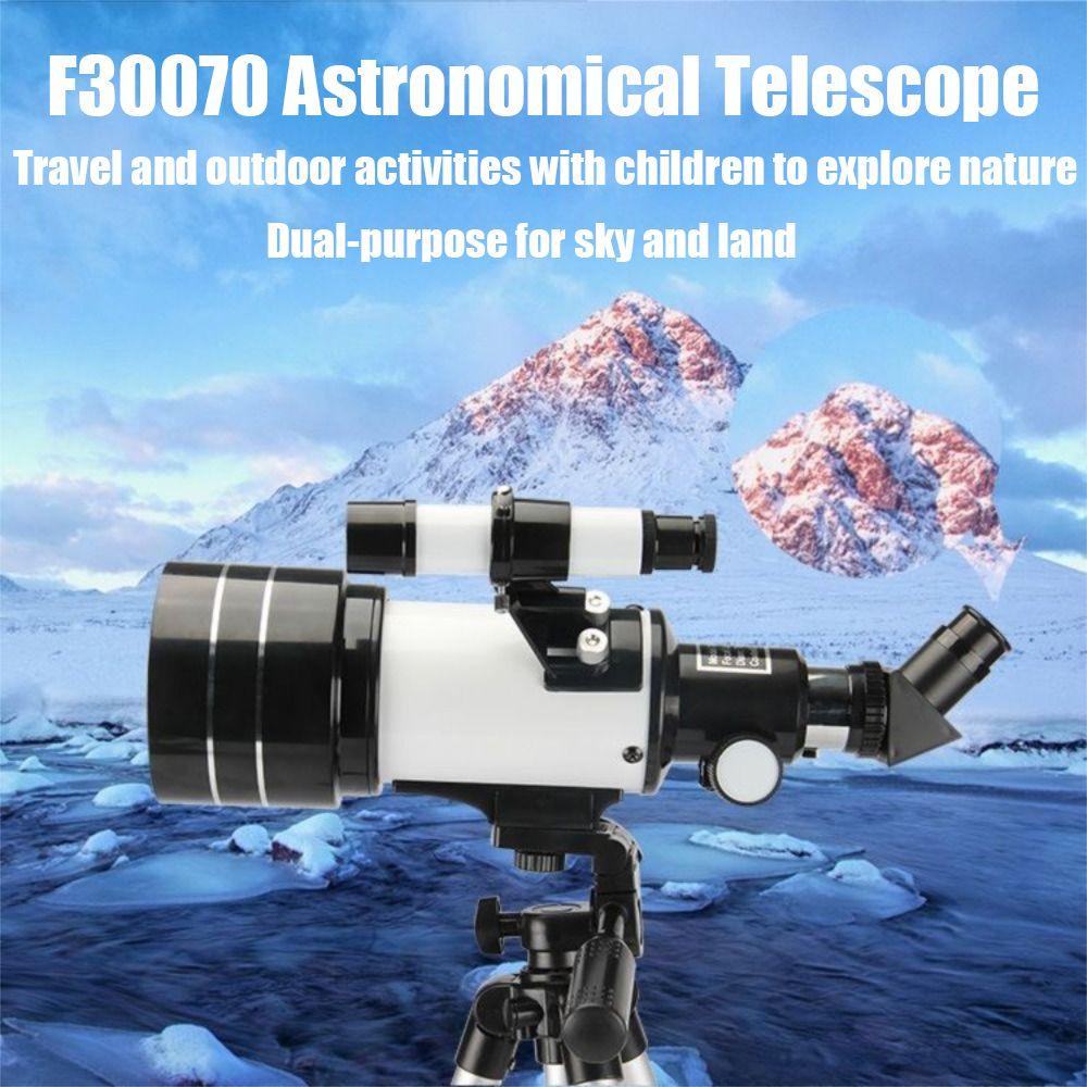 150X F30070 Astronomical Telescope Stargazing Optical Instruments Telescope  Beginner's Gift