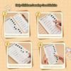 Detachable Daily Planner Memo Plastic Self-discipline Checklist Multi Purpose My Chores Checklist