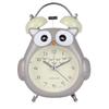 Cartoon Owl Alarm Clock for Children and Students, Silent Scanning Night Light, and Ringing Clock In a Cartoon Style