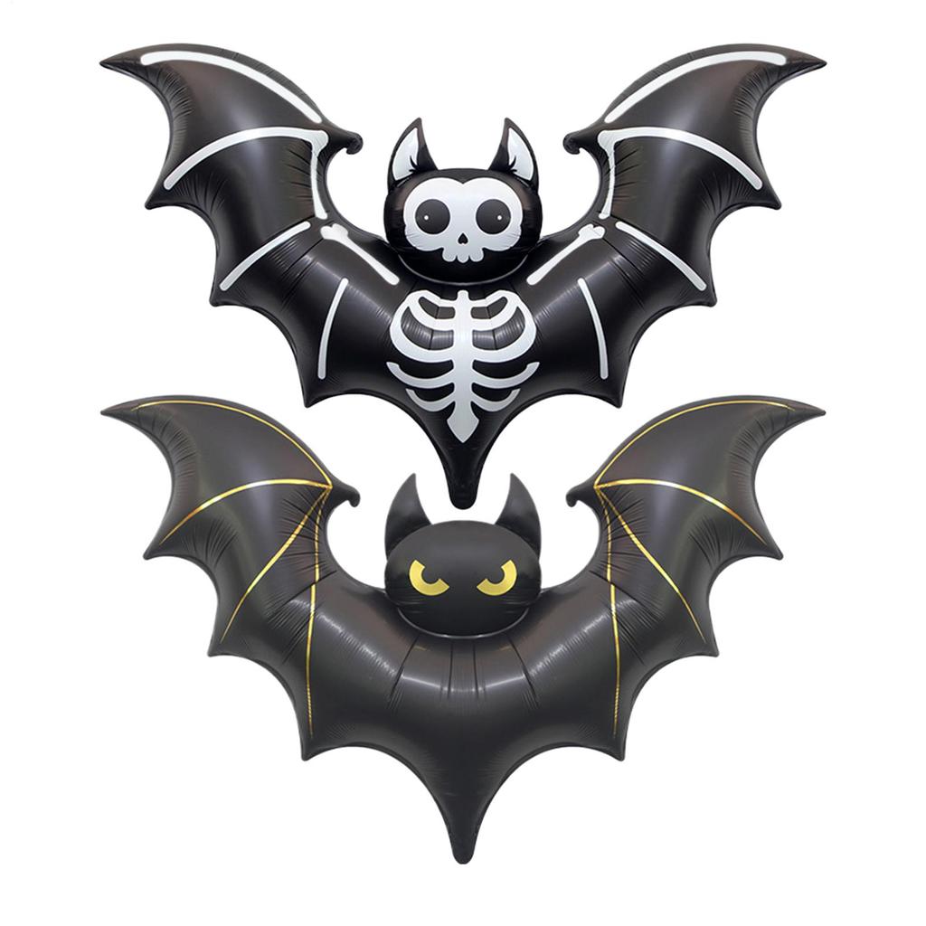 Halloween Foil Balloons Bat Balloons Cute Black Bat Balloon Halloween Party Props Home Decoration Supplies Kids Gifts