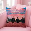 W-Westlifes Hot Band Cushion Cover Comfortable Reversible Pillow Cover Ideal For Car Sofa Bedroom & Beyond