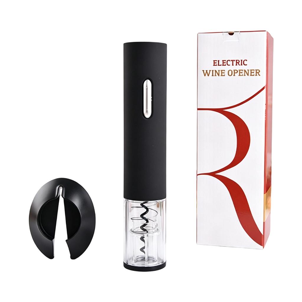 Electric Wine Opener Automatic Corkscrew Bottle Opener Plastic Wine Accessories Easy Use Battery Operated Wine Bottle Opener Set