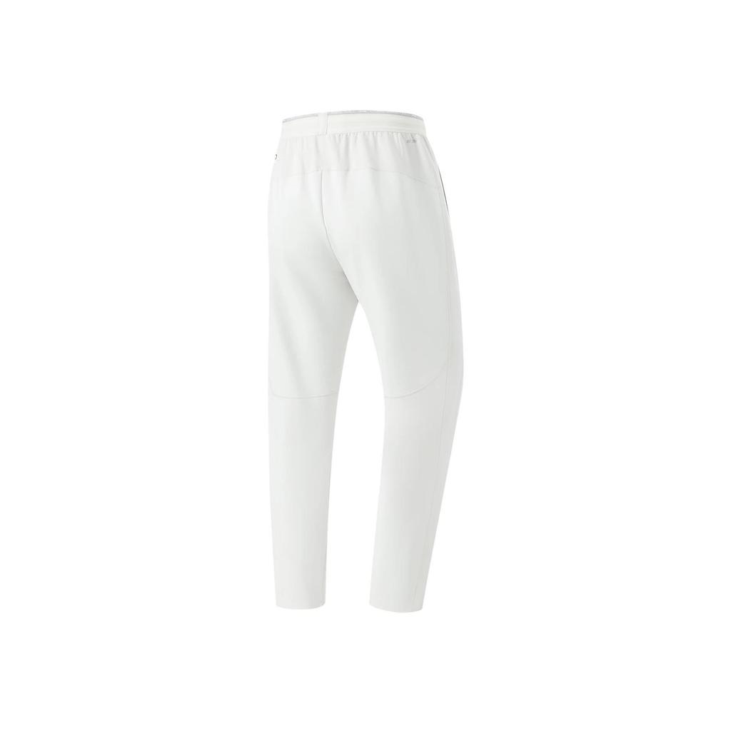 Li Ning CBA Series Professional Basketball Series Solid Color Mid Waist Comfortable Breathable Straight Quick Dry Casual Pants Men Bottoms AKLU465-2