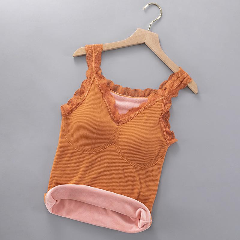 

Теплый бархатный жилет на подтяжках Little Bear Fairy для женщин больших размеров One Size (80-145 jin)