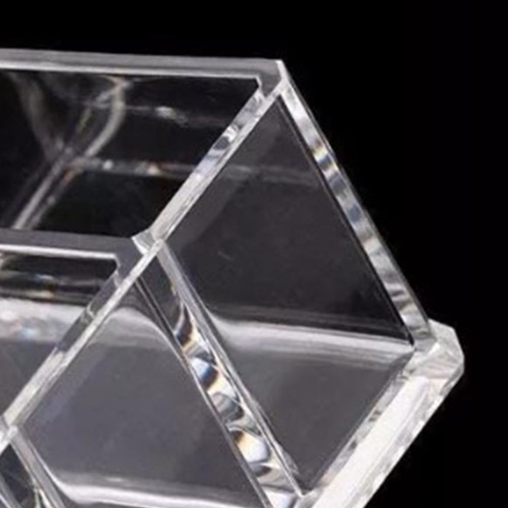 Clear Makeup Organizer 8 Compartments Cosmetic Display Holder Cosmetic Storage Box  Vanity