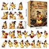 Halloween Ghost Patch Acrylic Hanging Calendar Countdown Toy For Kids And Family Fun