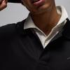 Jordan Solid Color Button Short Sleeve Loose Polo Shirt Men tops Black IB1041-010
