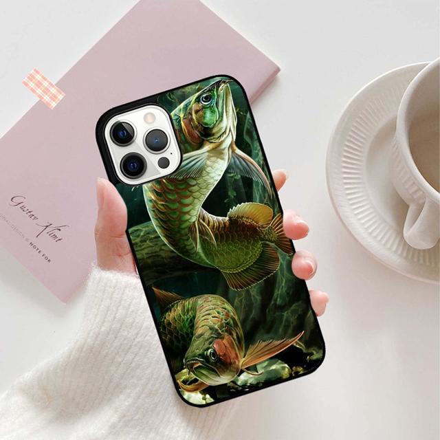 KARPFENFISCHEREI FISCH Handyhülle Cover Für iPhone 17 Air 16 15 14 Plus Apple 11 12 13 Pro Max Hülle