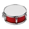 Btuty 12-inch Snare Drum Head with Drumsticks and Shoulder Strap Drum Key for Student Bands (Red)
