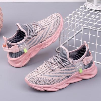 Przynieś nowe damskie buty sportowe modne buty do biegania oddychające buty codzienne z siateczki fly-woven buty dziecięce studenckie