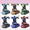 Plastic Inertia Transforming Toy Car For Kids Learning And Parentchild Play
