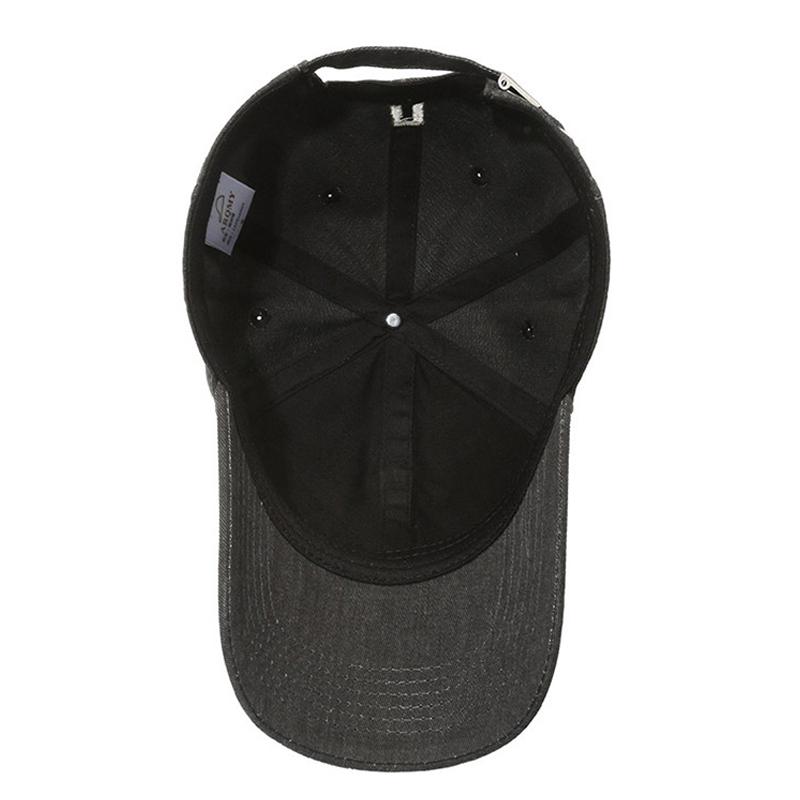 Vår Høst Brevlue Dame Sommer Solkrem Baseball Cap Herre Brodert Solhatt Hestehale Panama Cap Snapback Hat Solskjermhatter