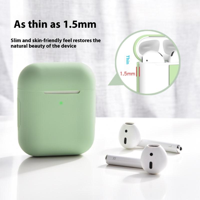 Not Drop Soft Protective Cover Flexible Skin Tight Fit Easy Installation Shock Absorbing Earbud Covers for Earbud 1/2