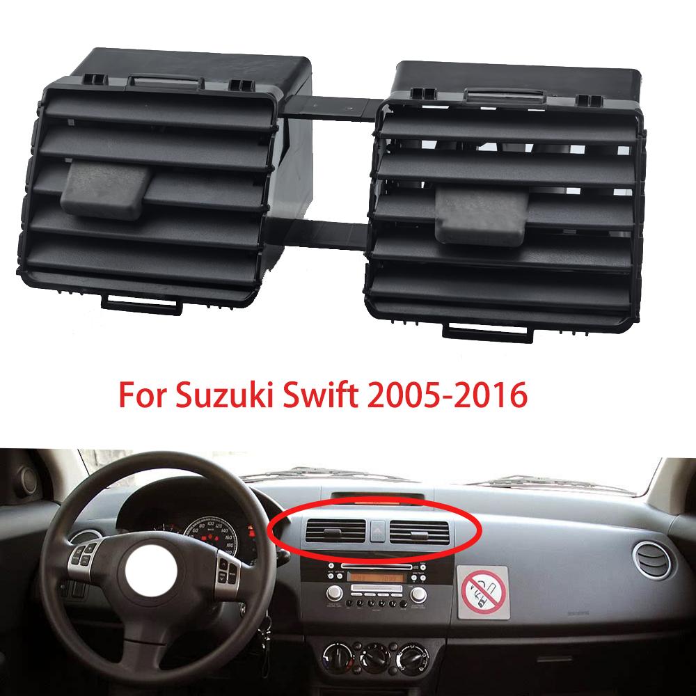 Для Suzuki Swift 2005-2016 Панель выхода кондиционера Дефлектор кондиционера Центральная рамка Автоаксессуары 73610-77J00 1PCS
