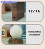 Magnetic Levitating 3D Printed Moon Lamp Globe Floating Moon Creative Office Bedroom Home Decoration Unique Christmas Gifts