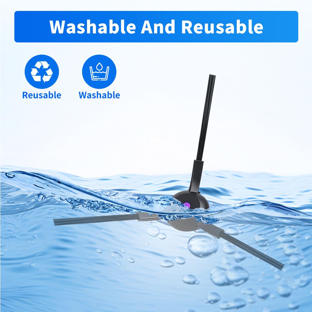 Side Brush Part For JONR P20 PRO T5 Pro For Midea V12 Pro Sweeping Robot Vacuum Cleaner Household Cleaning Tools Accessories