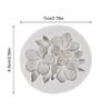 1Pc Flower Shape Silicone Mold Gardenia Plumeria Rubra Soap Fondant Molds Diy Cake Jelly Chocolate Decoration Baking Tool