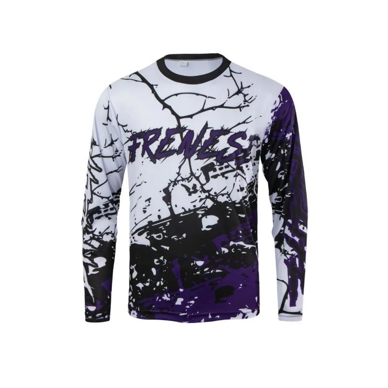 Motorcycle Jersey Downhill Mountain Bike Mtb Shirts Off Road Dh Motorcycle Jersey Motocross Sport Wear Clothing Bike Riding Suit
