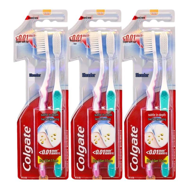 Colgate Ultra-Fine Soft Bristle Toothbrushes (6-Pack)