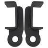1pair Front Tow Hook Brackets Bumper Tow Hook D Ring Mounts for Tacoma 2009 To 2023 Black