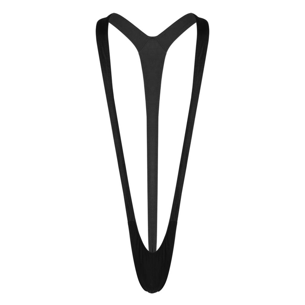 Men Thong Mankini Sissy Panties Stretch Beach Swimsuit Bodysuit Gay Mens Erotic Lingerie Thong Swimwear Gay Underwear