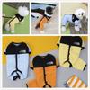 Pet Clothing Small Dog Dog Clothes Cat Autumn and Winter Warm Lamb Velvet Four Legs Contrasting Color