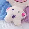 Funny Doll Plush Keychain Soft Stuffed Key Ring Bag Charms Car Key Accessories