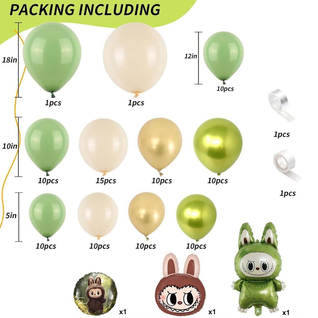 Themed Birthday Balloon Set for Children's Birthday Party Decoration Balloon Set