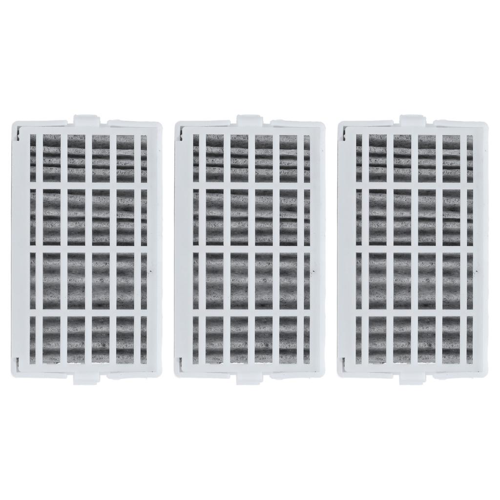 Refrigerator Filter, 3 Pieces Refrigerator Replacement Filter with Multi-Medium Activated Carbon for W10 524 RAF1180, Suitable for Kitchen Refri