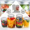 50Pcs 2.75inch Mason Jar Lids Regular Mouth,Lids Leak Proof Secure Mason Storage Solid Caps, 100% Fit & Airtight for Regular Mouth Mason Jars Yogurt