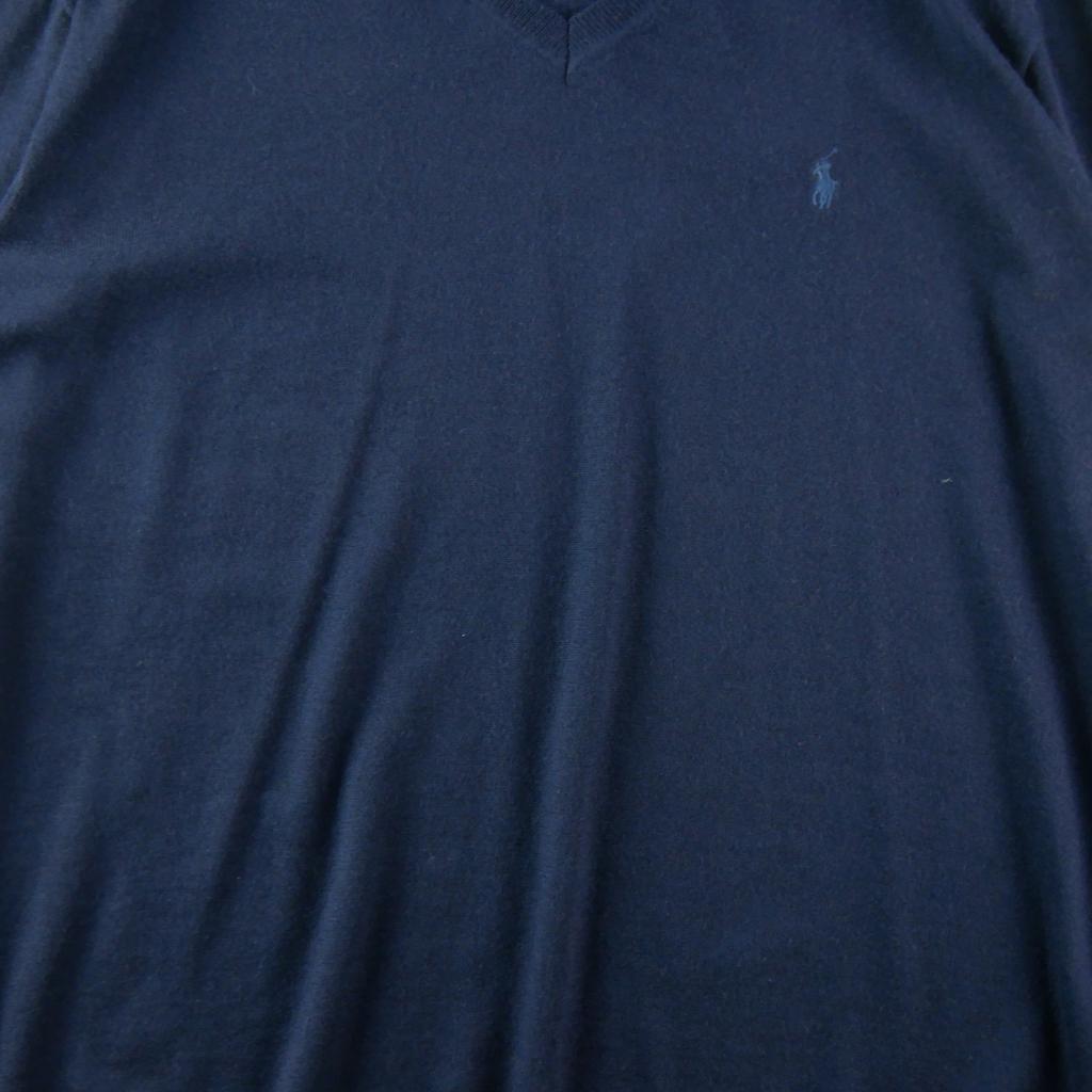 Seconde vie - Pull Homme en laine Marine - Excellent état