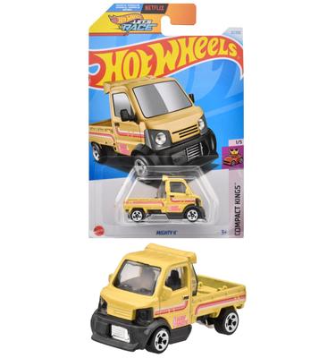 Hot Wheels Basic Car Mighty K Veículo Brinquedo Mini Carro 3 Anos e Acima Amarelo HXR00