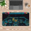 Spacecraft Dashboard Mousepad Speed Office Desk Accessories Gaming Mats Mouse Carpet Mouse Mat Desk Pad Computer Desk Decorating