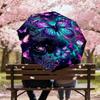 1PC Butterfly Galaxy Umbrella-8-Rib Reinforced Portable Folding Travel Suitable for All Seasons Outdoor Daily Use Is an Ideal Choice  -K0365