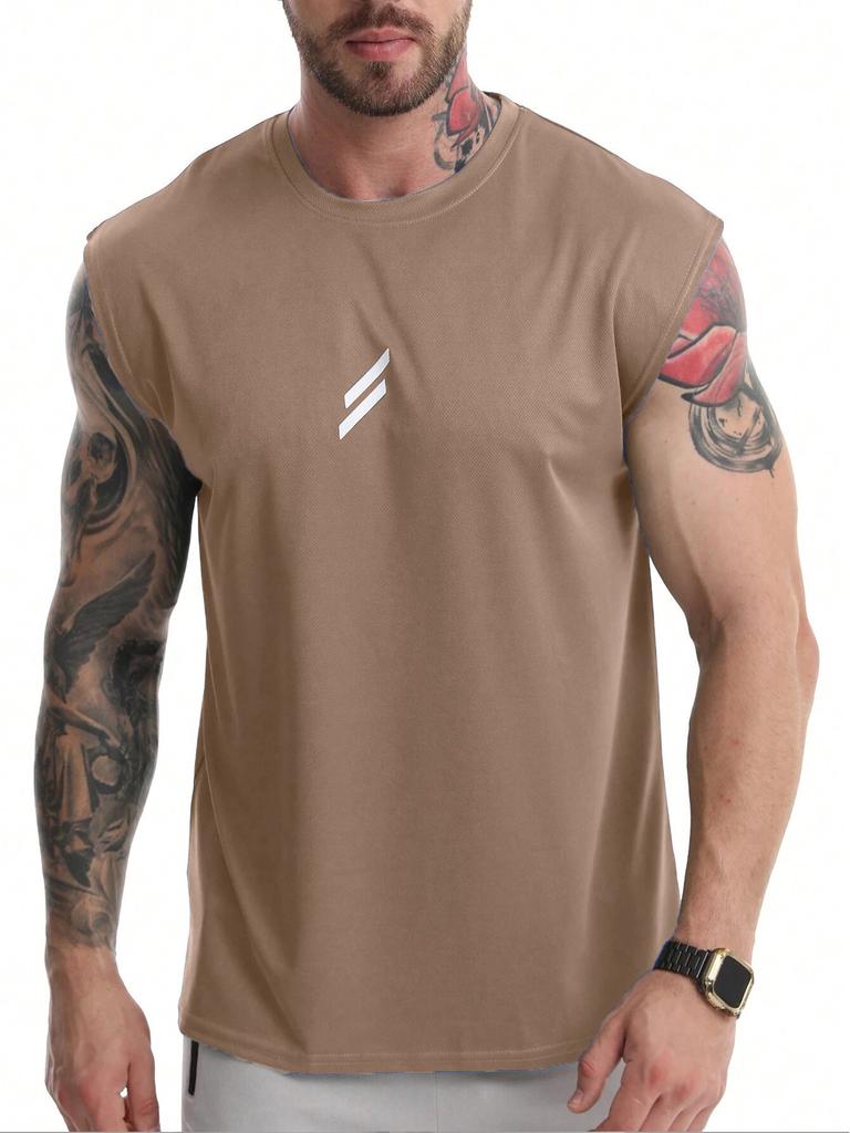T-shirt Senza Maniche Uomo Asciugatura Rapida Fitness Bodybuilding Maglietta Moda Maschile Gilet da Basket Rete Traspirante Estate Palestra Canotta Uomo