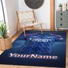 Arsenal Customized Name Floor Mat Design for Entryway Balcony Kitchen Study room Antislip Carpet Anime Office Decor