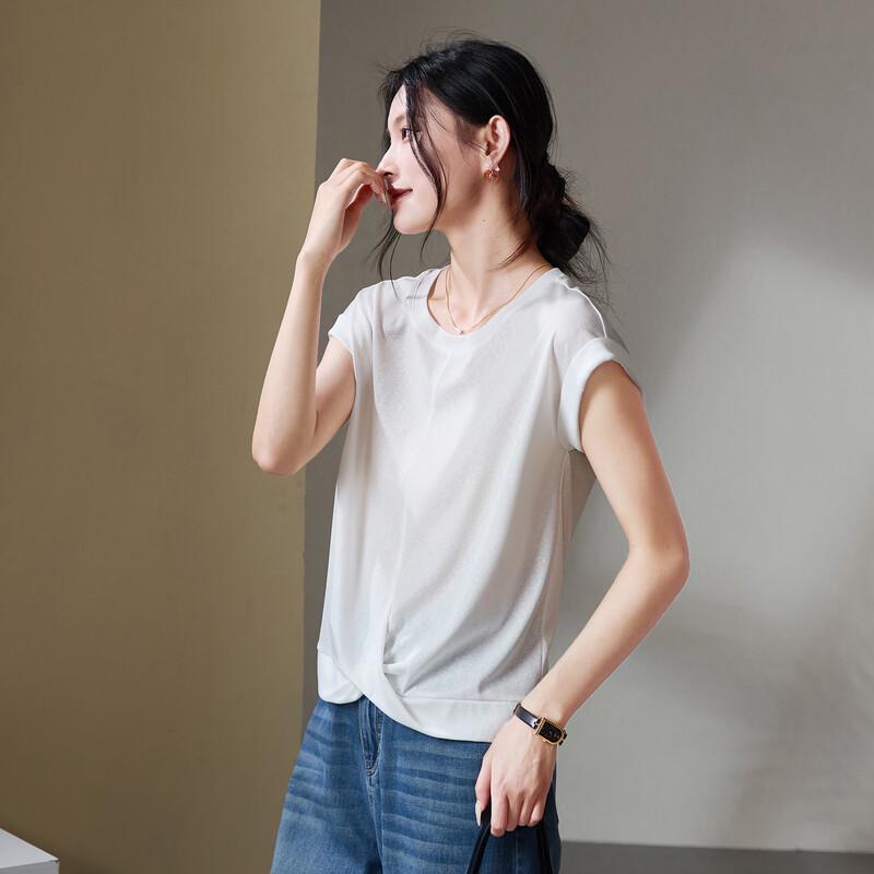 SOFSIL Women s Relaxed Fit Short Sleeve T-Shirt XL
