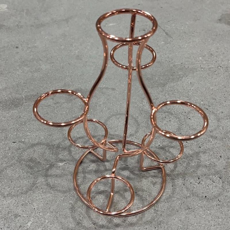 Kristallkula Kristallägg Kvartsstativ Metallklotshållare Flera färger Kristallkula Displaybas Kan Placeras Sju Bollar