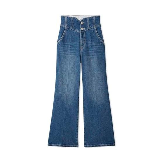 SNIDEL Organic High Waist Flare Denim Pants SWFP245039 Women s