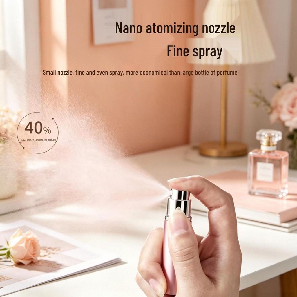 5ml Portable Perfume Refill Bottle with Self-Pump Bottom Fill Design