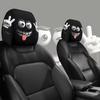 2PCS Breathable Car Pillowcase Cartoon Auto Seat Cover  Automobile Interior