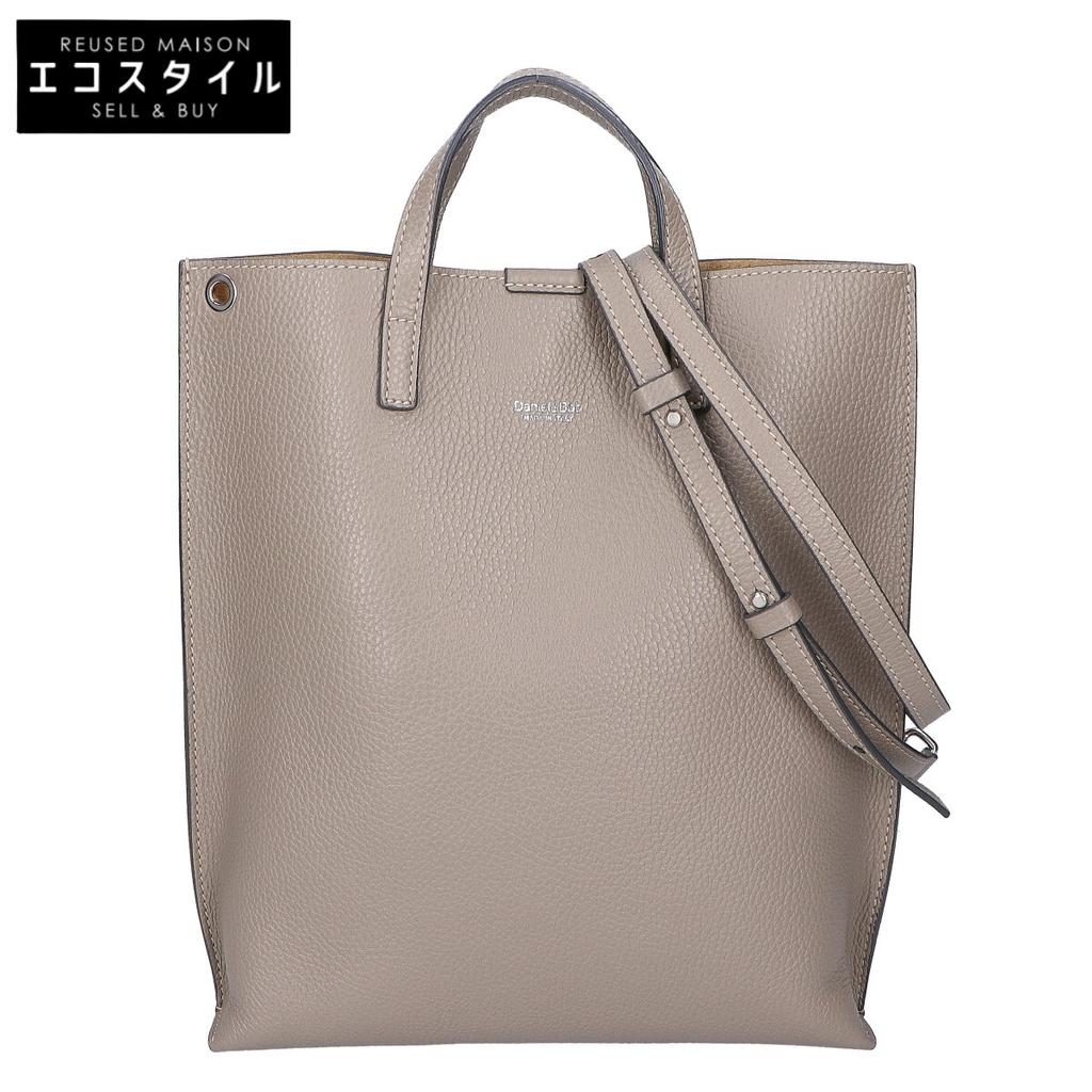 Daniel&Bob [Excellent Condition] TOTO ALCE ACCOPIATO 2-Way Shoulder Bag Tote Bag TaupeUsed