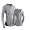 Tops de yoga para mujer, sudaderas deportivas con capucha, sudadera de manga larga de secado rápido, camisetas deportivas para correr para mujer